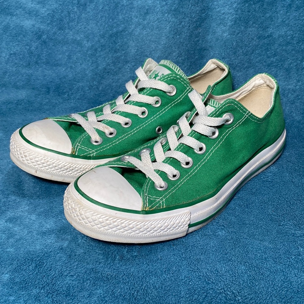 Vintage Converse, All-star, Vibrant Green, low style Men’s 6/Women’s 8